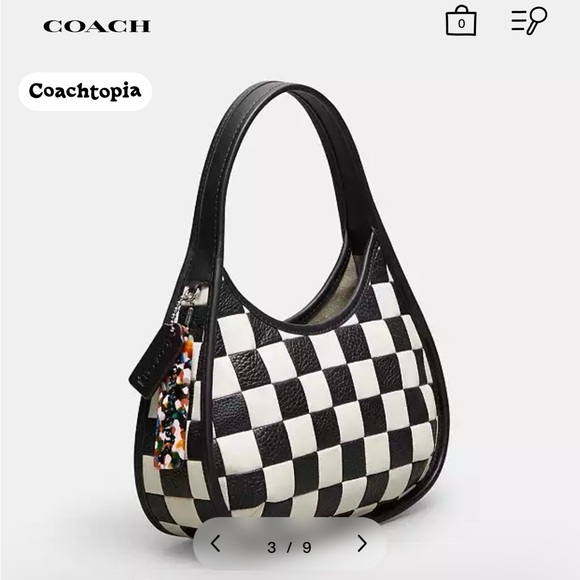Coachtopia Ergo Checkered bag - Picture 4 of 16